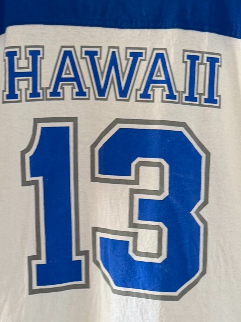 Hawaii Graphic Tshirt Stripped Short Sleeve Size Medium - Picture 6 of 7
